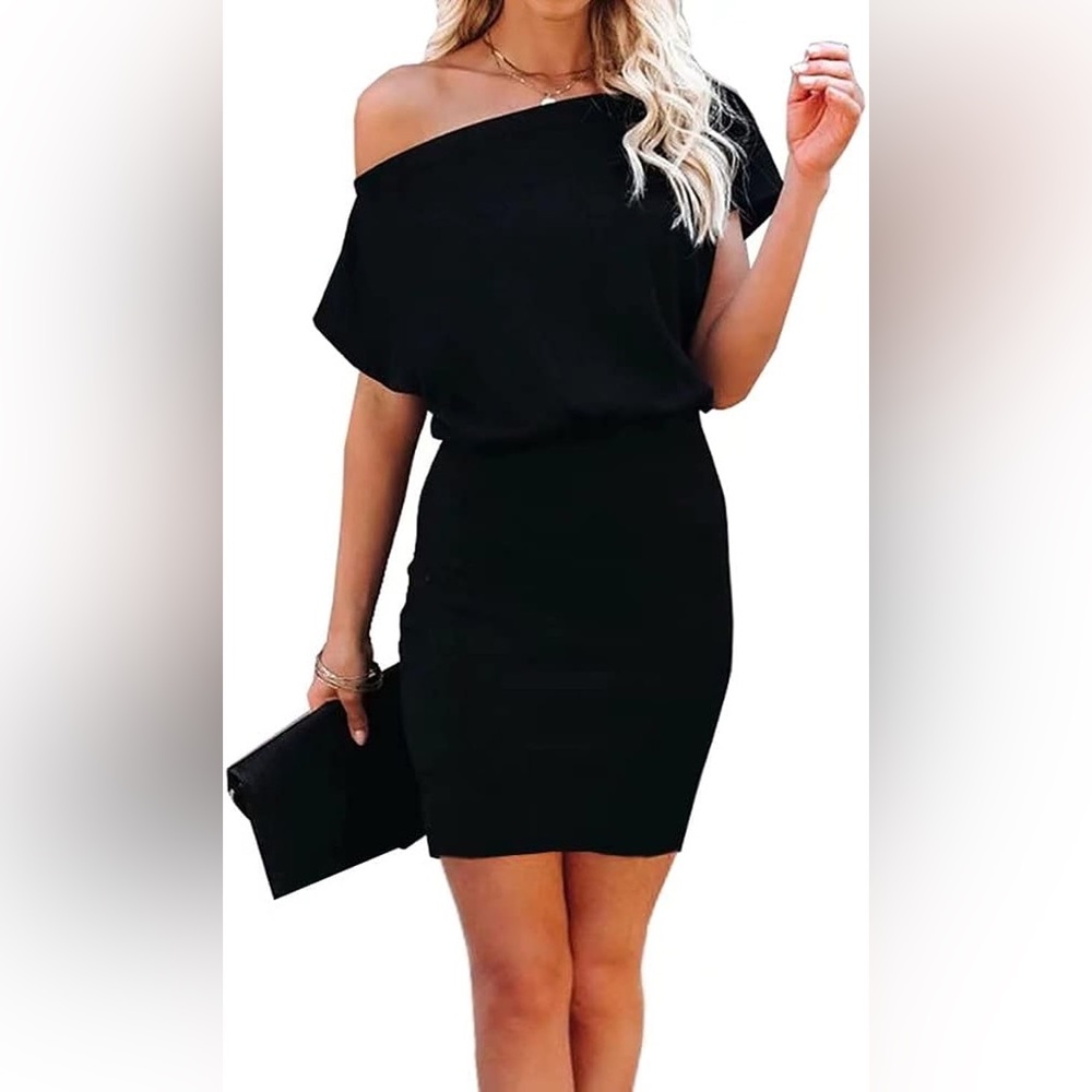 Off Shoulder Mini Dress - Picture 4 of 6